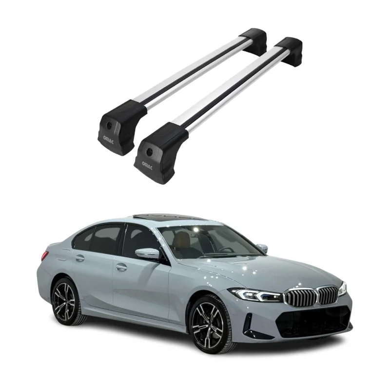 Dachträger Gepäckträger für BMW 3er G20 2019-2026 / G80 Limo 2021-26 Alu Silber