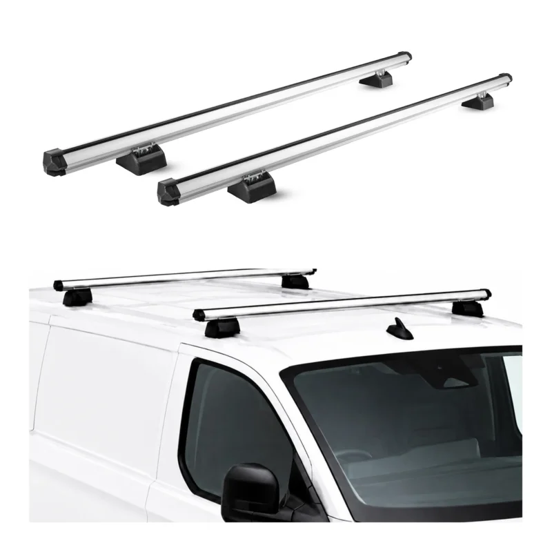 Dachträger für Peugeot Expert 2016-2026 H1 2-Träger Aluminium Silber