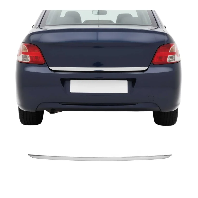Kofferraumleiste Heckleiste für Citroen C-Elysee 2012-2024 Untere Edelstahl