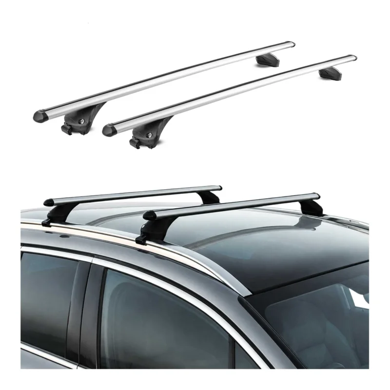 Quick Dachträger für BMW X5 (F15) 2013-2018 Aluminium Silber 2x
