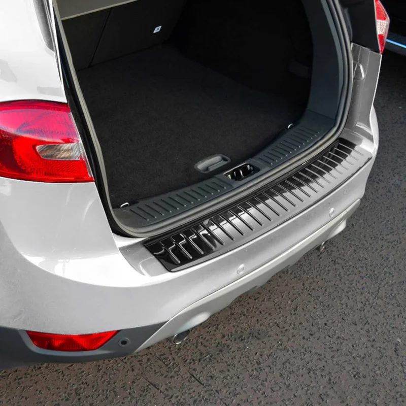 Ladekantenschutz Stoßstange für Ford Kuga I 2008-2012 Edelstahl Dunkel Chrom