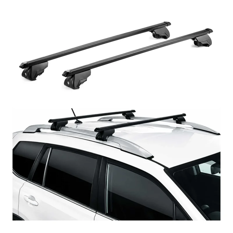 Dachträger für Ford Focus I Kombi 1999-2004 Stahl Schwarz Dachgepäckträger