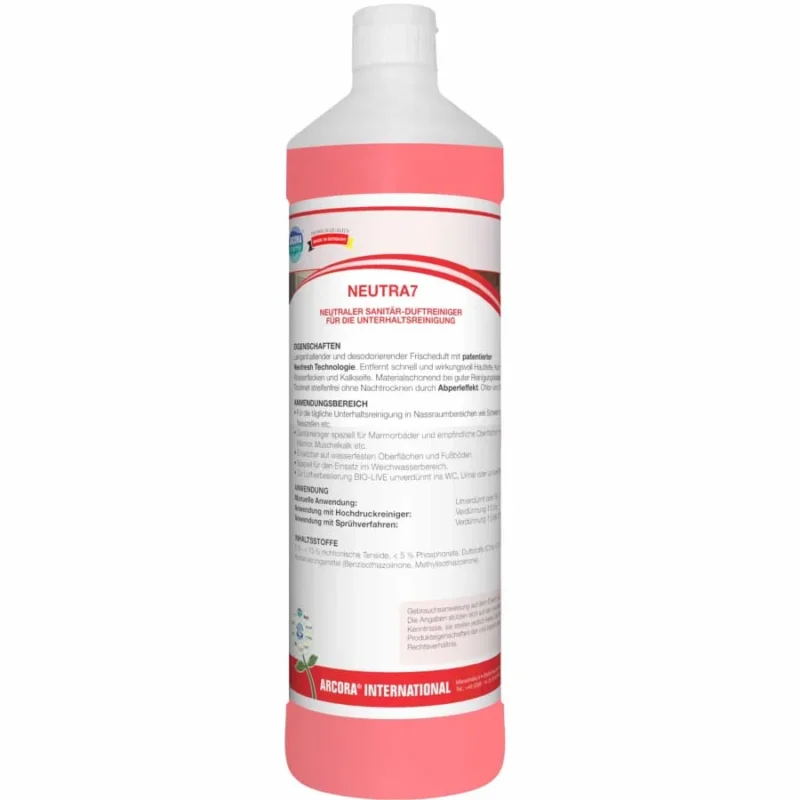 NEUTRA 7 neutraler Sanitärreiniger 1 Liter Flasche
