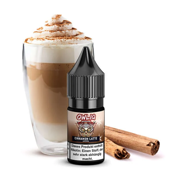 OWLIQ - Winteredition Cinnamon Latte Nikotinsalz Liquid 10 ml