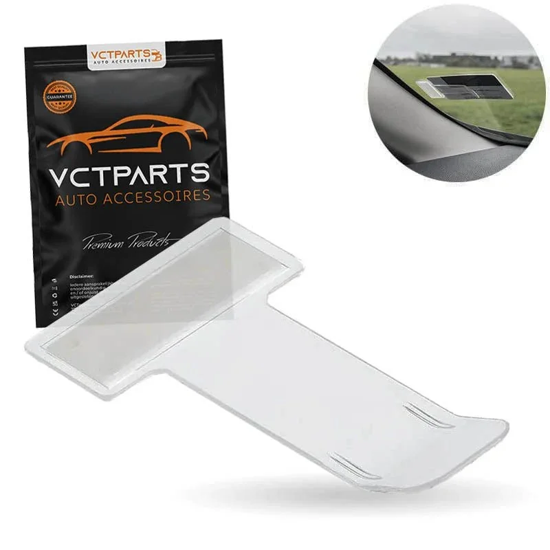 VCTparts Parkeerkaart Houder Autoraam – Zelfklevende Ticketclip Voorruit – Kaarthouder Parkeerbewijs Raamklem Universeel NORGOS 1