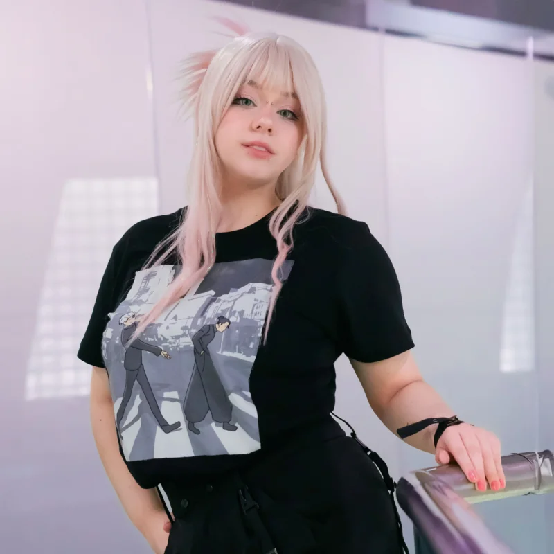 Produktbild Crosswalk T-Shirt für Jujutsu Kaisen Fans schwarz