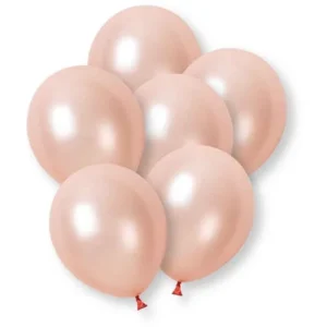 Rose Gouden Ballonnen 30cm 8st van Unique koop je bij Partywinkel