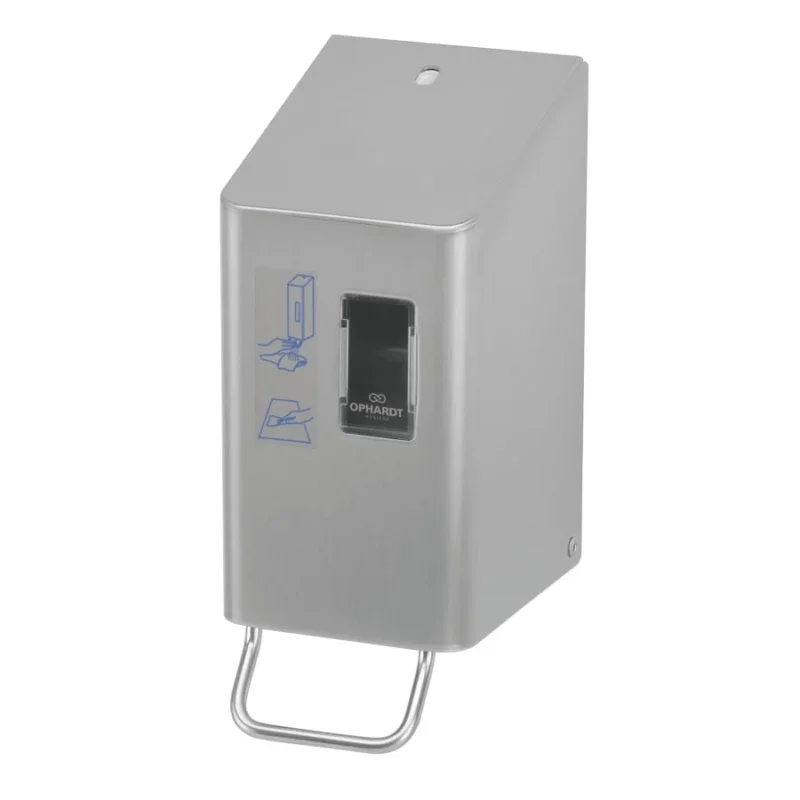 SanTRAL® TSU 2 Spender für Toiletten-Desinfektion, Edelstahl