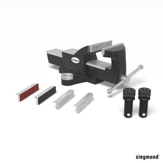 Produktansicht von Siegmund Schraubstock-Set 125 für System 28 mit 30 kN Spannkraft