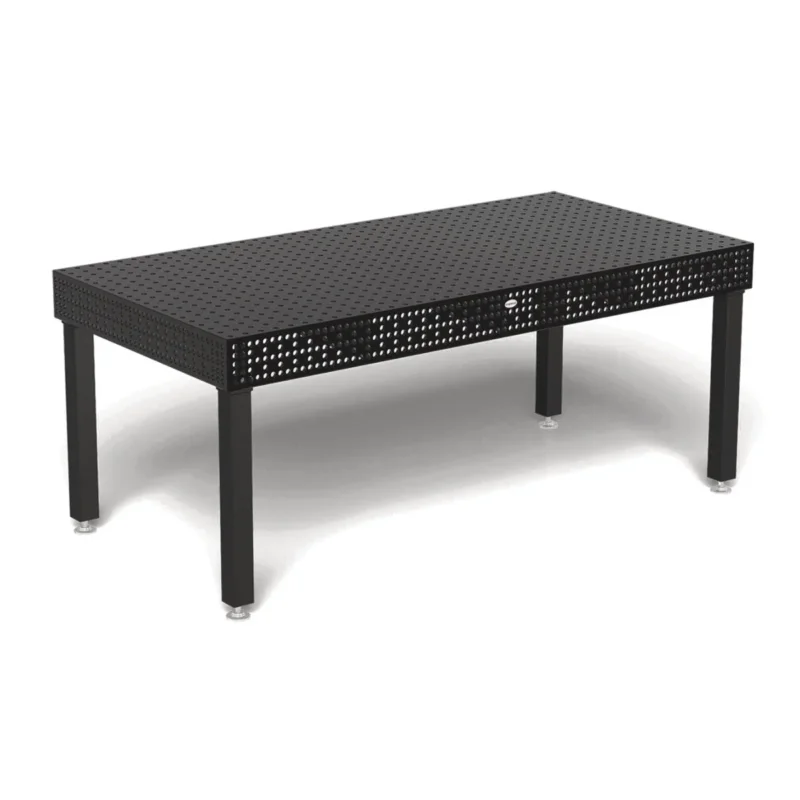 Produktansicht von Siegmund Schweißtisch 2000 x 1000 x 150 mm Professional Extreme 8.7 PLUS System 16 Plasmanitriert Höhe 700 mm mit Bodenverankerung