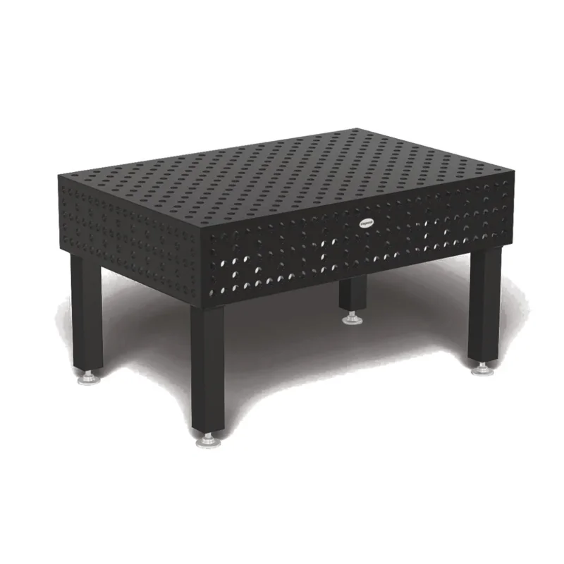 Produktansicht von Siegmund Schweißtisch 1500 x 1000 x 300 mm Professional Extreme 8.8 PLUS System 28 Plasmanitriert, Diagonalraster Höhe 550 mm