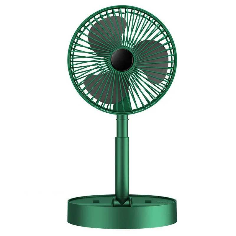Portae Rechargeae Teleskope-Ventilator mit geräuscharmem Design und einstellbarer Höhe