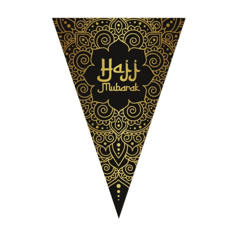 Slinger Hajj Mubarak 20x30cm van WeFiesta koop je bij Partywinkel