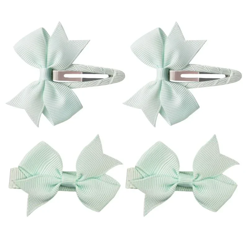 SOHO Ayla Bow Haarspangen – Mint – Haaraccessoires | Fashiongirl