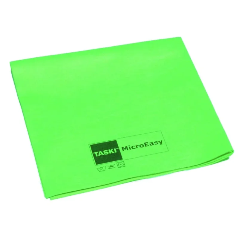 TASKI MicroEasy Mikrofasertuch, Vliesstoff 5 Tücher, Grün