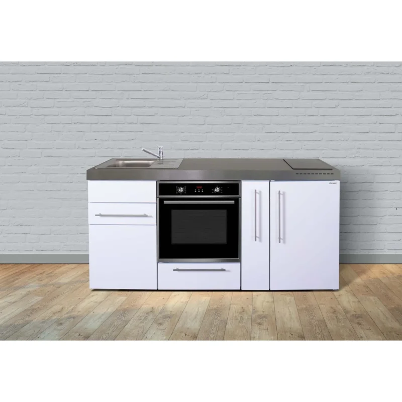 Stengel - Mini-Küche Miniküche Premiumline MPBSG180AKSIKFreBliS Schiefergrau