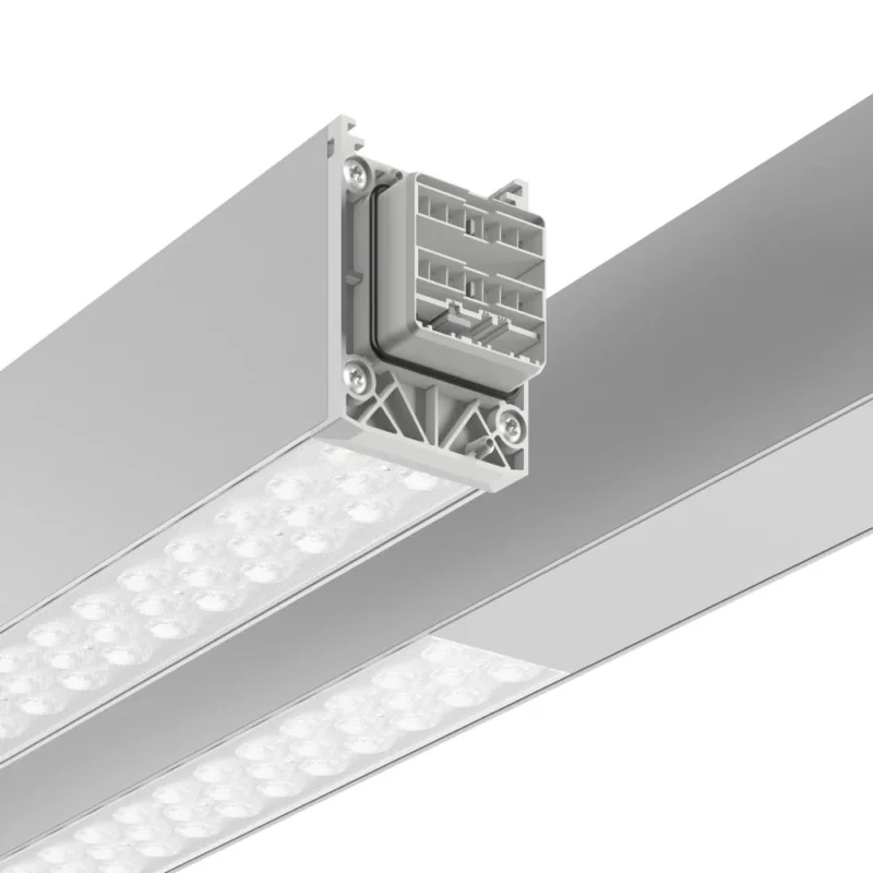 RZB - Geräteträger für Lichtbandsystem LED-Komplettmodul 2291mm 952360.840.476.700 14pol 4000K DALI alu