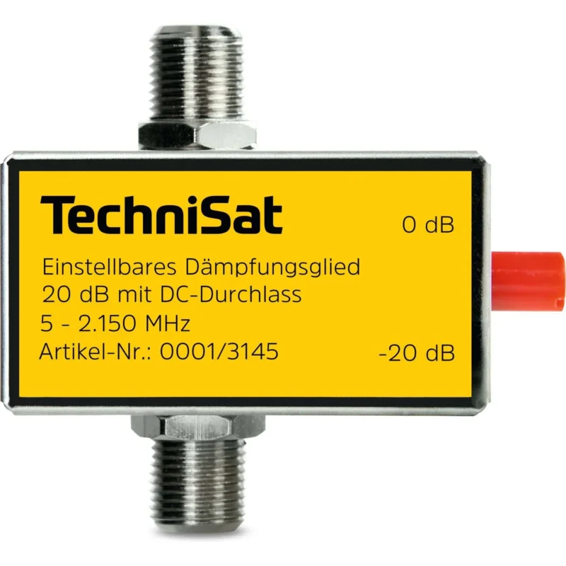 TechniSat - Pegelsteller Dämpfungsglied 0001/3145 einstellbar