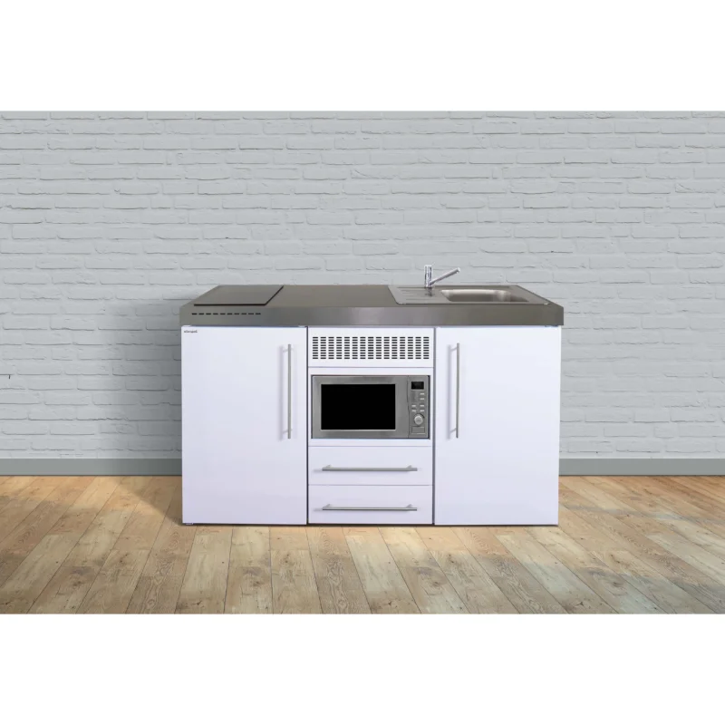 Stengel - Mini-Küche Miniküche Premiumline MPM150KSMWIKFliBre weiß