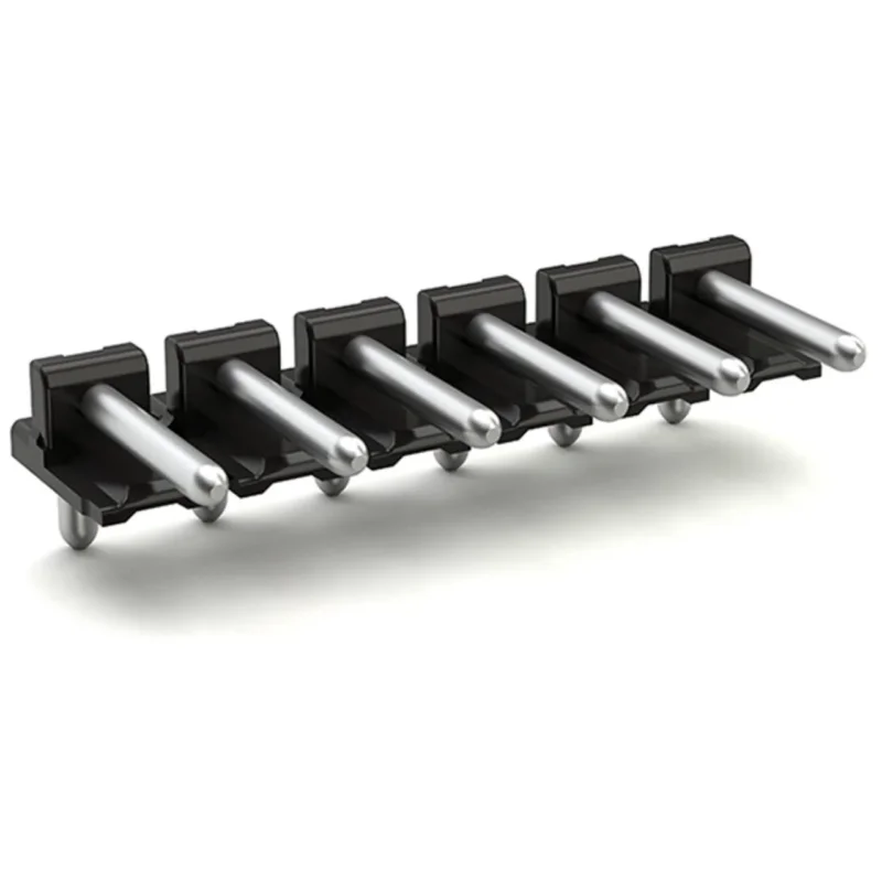 WAGO - Leiterplattensteckverbinder THT-Stiftleiste Lötstift 2092-1730 1,4mm,abgewinkelt,sw − 200 Stück