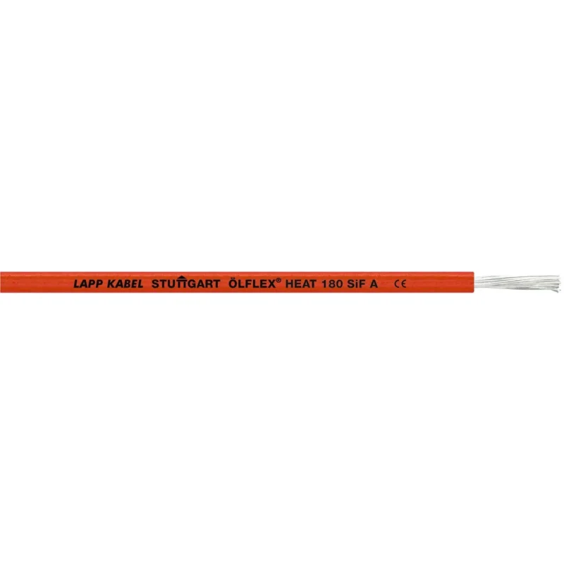 Lapp Kabel&Leitung - Energiekabel >= 1 kV, für feste Verlegung ÖLFLEX HEAT 180 SiF A 1249625/100 1x1,5 GY − 100 Meter