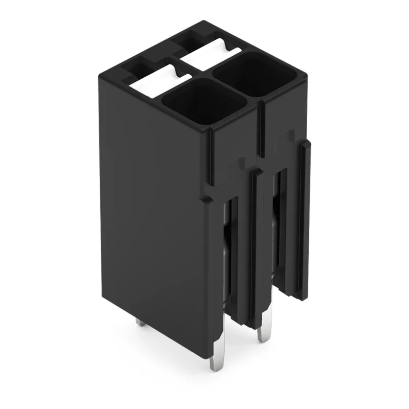 WAGO - Leiterplattenklemme THR-Leiterplattenklemme 2086-1102/300-000 Drücker,1,5mm²,sw − 432 Stück