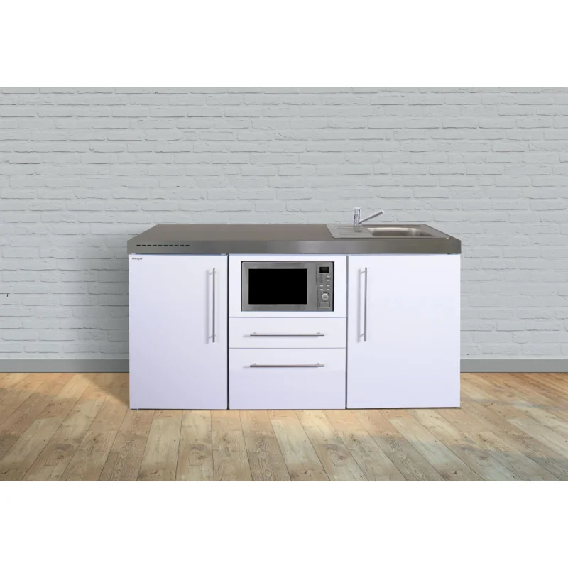 Stengel - Mini-Küche Miniküche Premiumline MPMMM170KSMWKSliBreS Mokka metallic