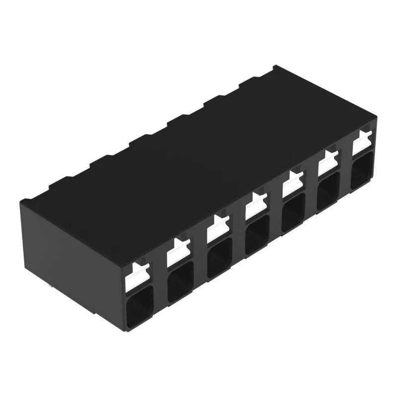 WAGO - Leiterplattenklemme THR-Leiterplattenklemme 2086-3227 Drücker,1,5mm²,sw − 96 Stück