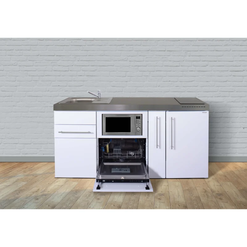 Stengel - Mini-Küche Miniküche Premiumline MPGSMSG180AKSGKFlBrS Schiefergrau