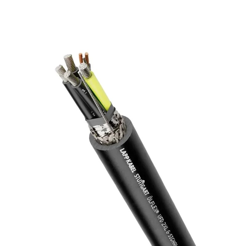Lapp Kabel&Leitung - Energiekabel >= 1 kV, für feste Verlegung ÖLFLEX VFD 2XL W/SIGNAL 700712/305 4G4+(2x1) − 305 Meter