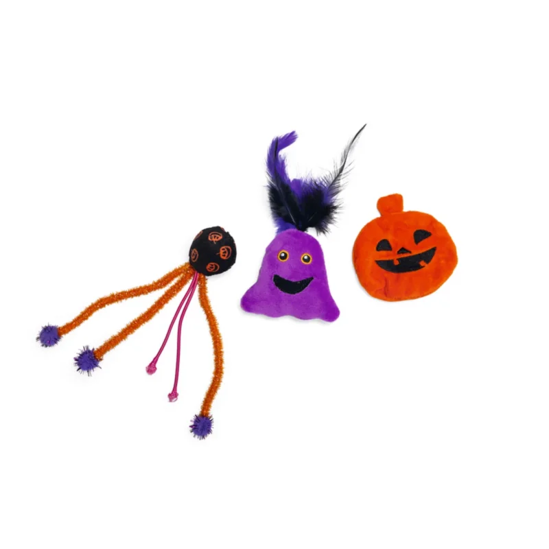 Halloween Buuh Spielset für Katzen 3-teilig – 3-teilig